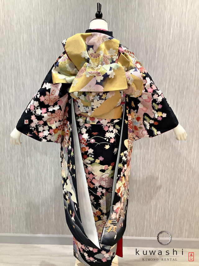 振袖 クワシ着物レンタル 品番８００３０