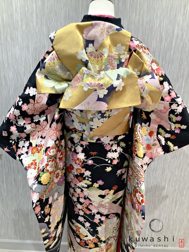 振袖 クワシ着物レンタル 品番８００３０