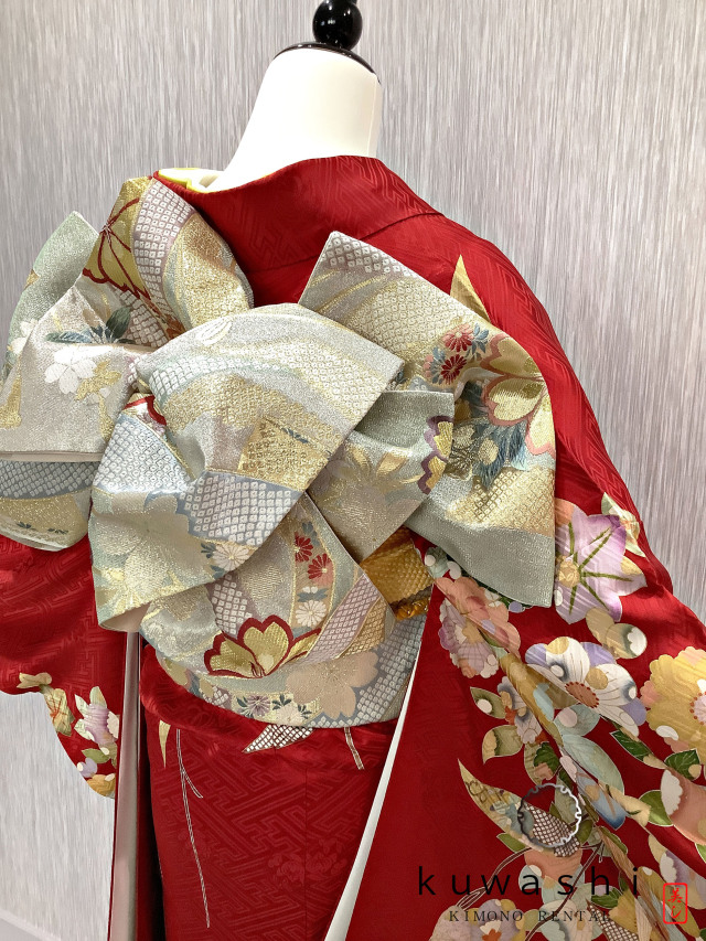 振袖 クワシ着物レンタル 品番８００３１