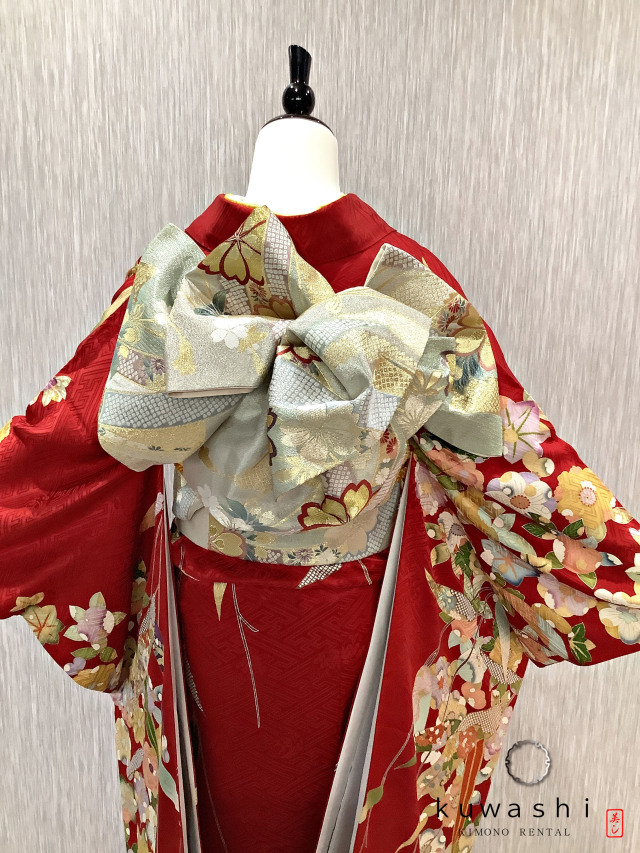 振袖 クワシ着物レンタル 品番８００３１