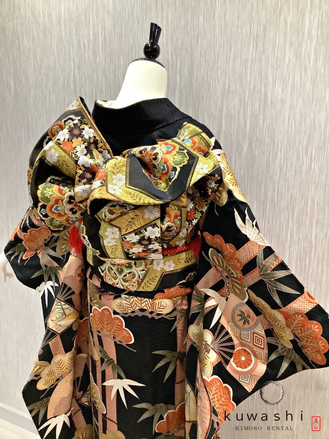 振袖 クワシ着物レンタル 品番８００３２