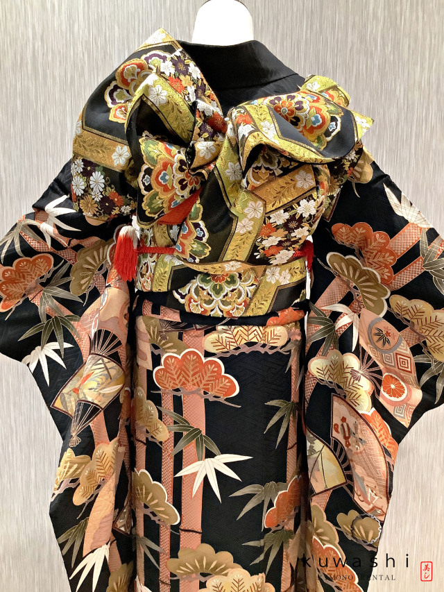 振袖 クワシ着物レンタル 品番８００３２