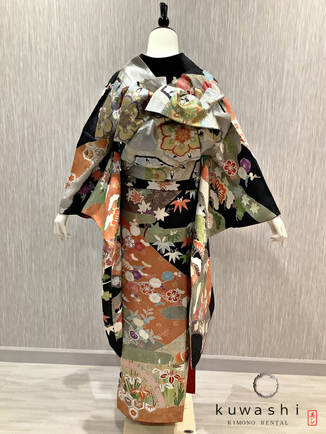 振袖 クワシ着物レンタル 品番８００３４