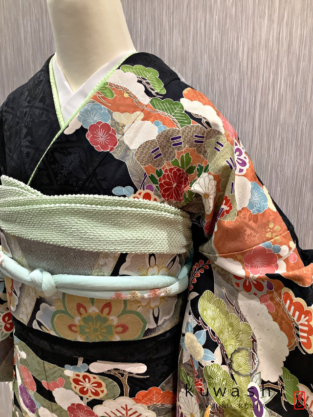 振袖 クワシ着物レンタル 品番８００３４
