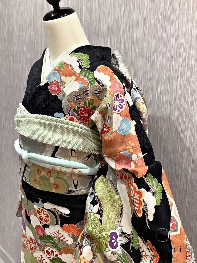 振袖 クワシ着物レンタル 品番８００３４