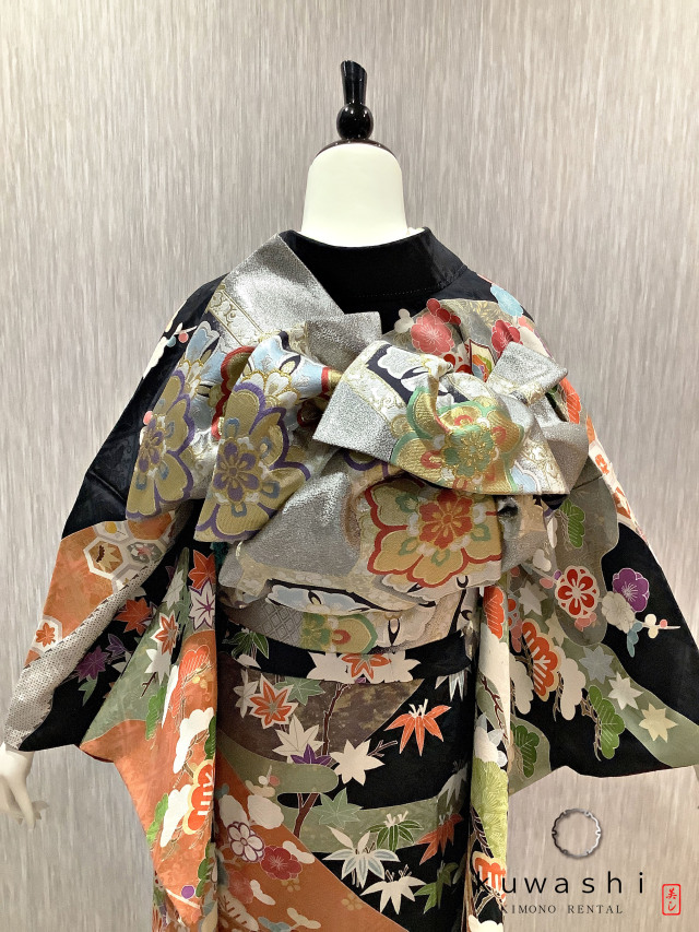 振袖 クワシ着物レンタル 品番８００３４