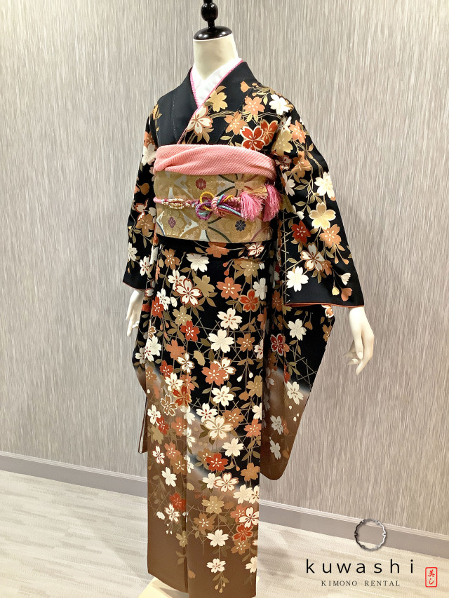 振袖 クワシ着物レンタル 品番８００３５