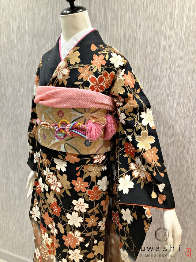 振袖 クワシ着物レンタル 品番８００３５