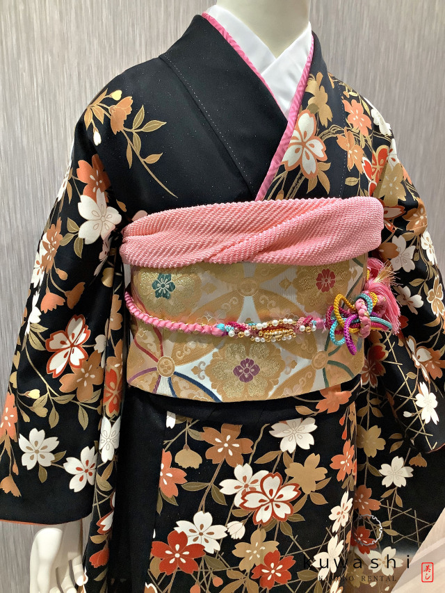 振袖 クワシ着物レンタル 品番８００３５