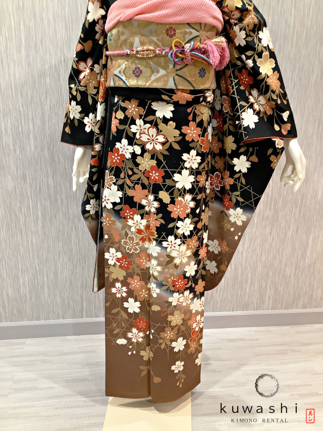 振袖 クワシ着物レンタル 品番８００３５
