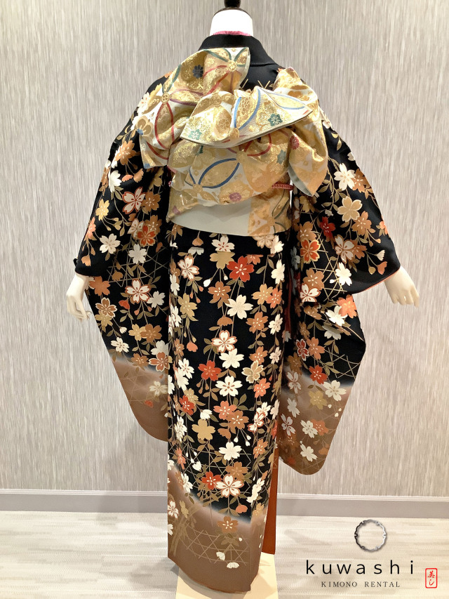 振袖 クワシ着物レンタル 品番８００３５