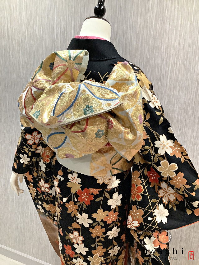 振袖 クワシ着物レンタル 品番８００３５