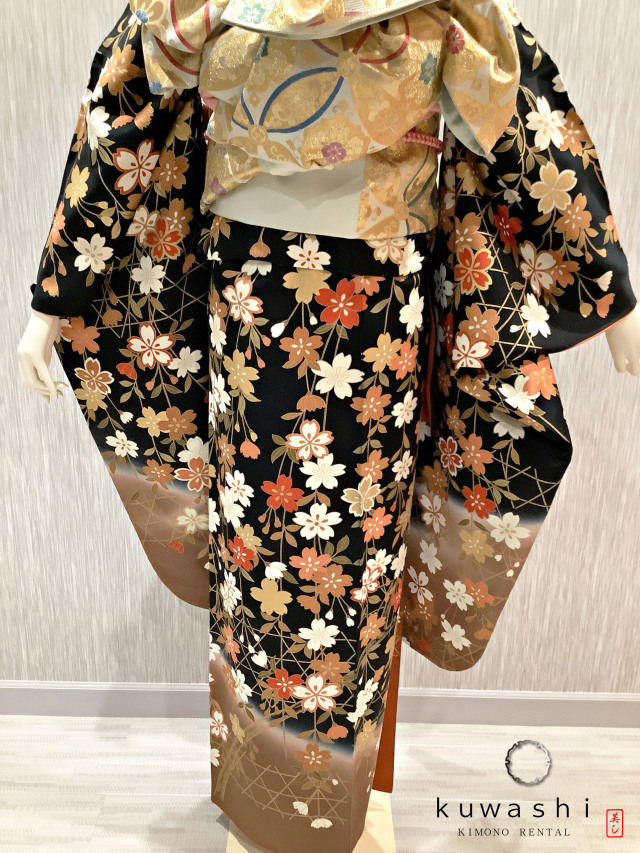 振袖 クワシ着物レンタル 品番８００３５