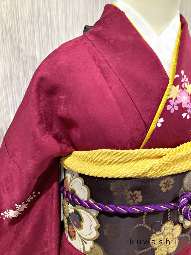 振袖 クワシ着物レンタル 品番８００３６