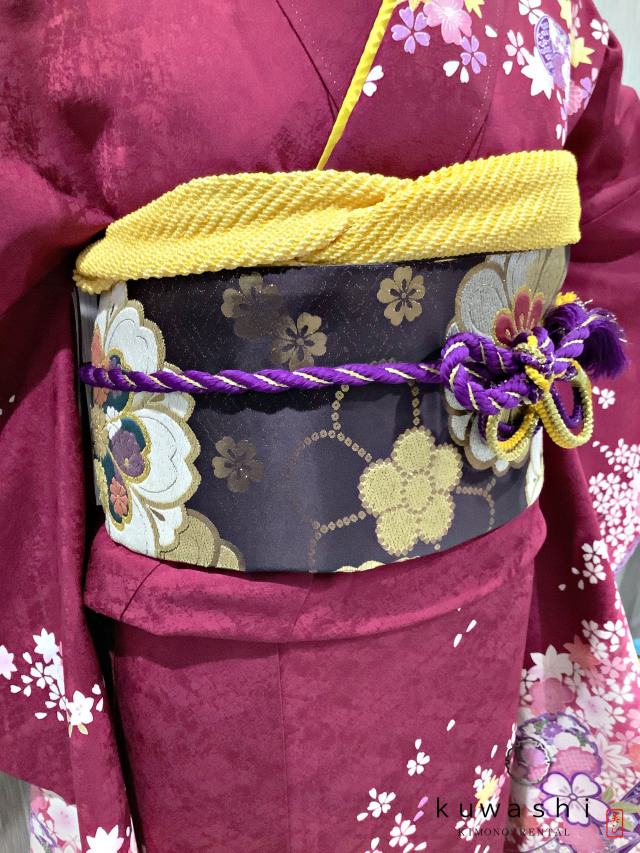 振袖 クワシ着物レンタル 品番８００３６