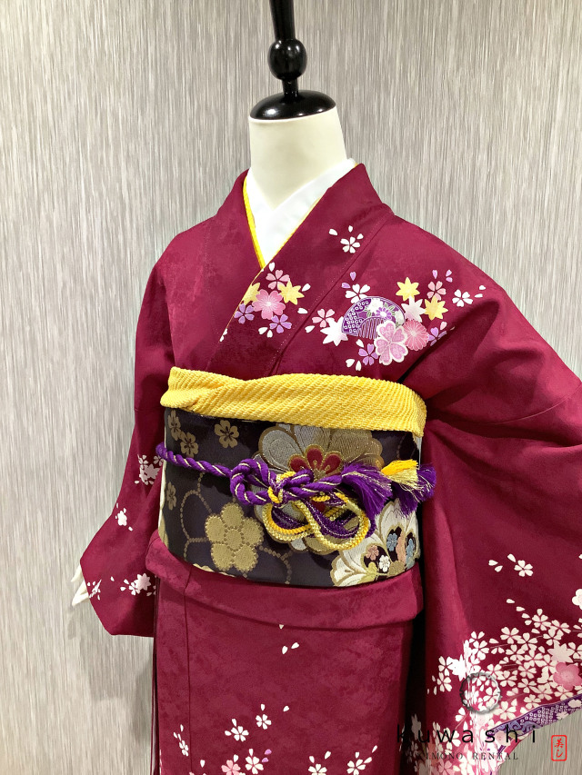 振袖 クワシ着物レンタル 品番８００３６