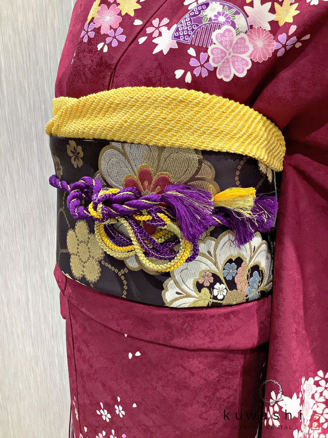 振袖 クワシ着物レンタル 品番８００３６