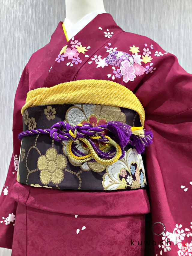 振袖 クワシ着物レンタル 品番８００３６